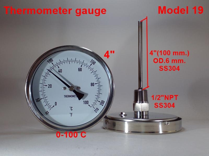 Temp. Gauge , Thermometer Gauge  มีสต็อกในไทย  เปิดใบกำกับภาษีได้ พร้อมส่งด่วน รูปที่ 10