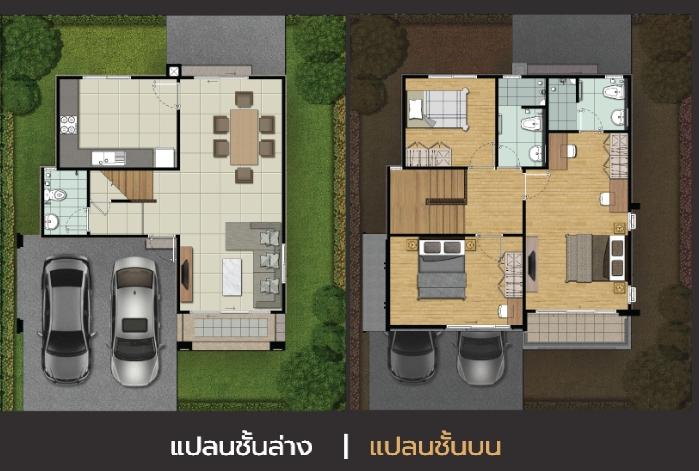 🏠𝗞𝗮𝗿𝗻𝗸𝗮𝗻𝗼𝗸 𝗩𝗶𝗹𝗹𝗲 𝟮𝟰 ดอนแก้ว ยูนิตสุดท้าย! บ้านเดี่ยว 3 ห้องนอน ทำเลใกล้ รพ.นครพิงค์ | เพียง 𝟰.𝟬 ล้าน* 2