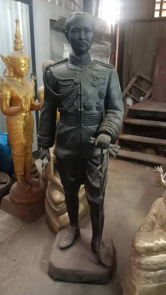 649.พระบรมรูปหล่อในหลวงรัชกาลที่ 5 พระบาทสมเด็จพระปรมินทรมหาจุฬาลงกรณ์ พระจุลจอมเกล้าเจ้าอยู่หัว (องค์ใหญ่)