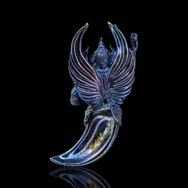 เล็บครุฑ รุ่น กำเนิดเศรษฐีครูบาวิรุต ญาณสังวโร วัดสันมะเหม้า จ.เชียงราย รูปที่ 4