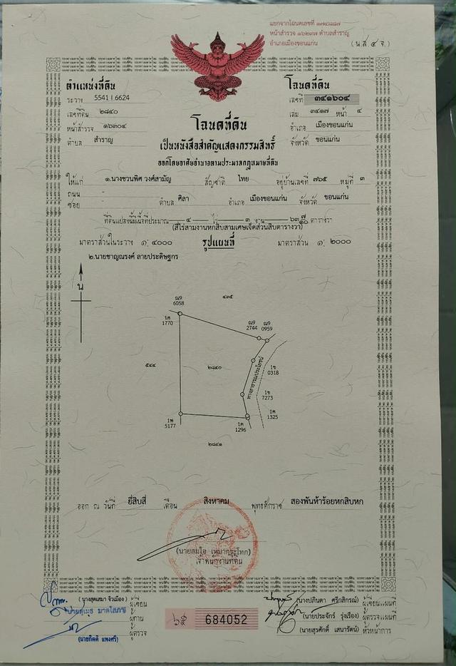 ที่ดินว่างเปล่าใกล้ ม.ขอนแก่น 1