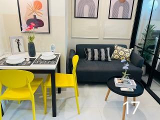 คอนโด ห้อง28 ตร.วา  ไอรีส แอเวนิว อ่อนนุช  ลาดกระบัง Iris Avenue ใกล้สุวรรณภูมิ โรบินสัน ลาดกระบัง พาสิโอ  ตึก3ชั้น1 6