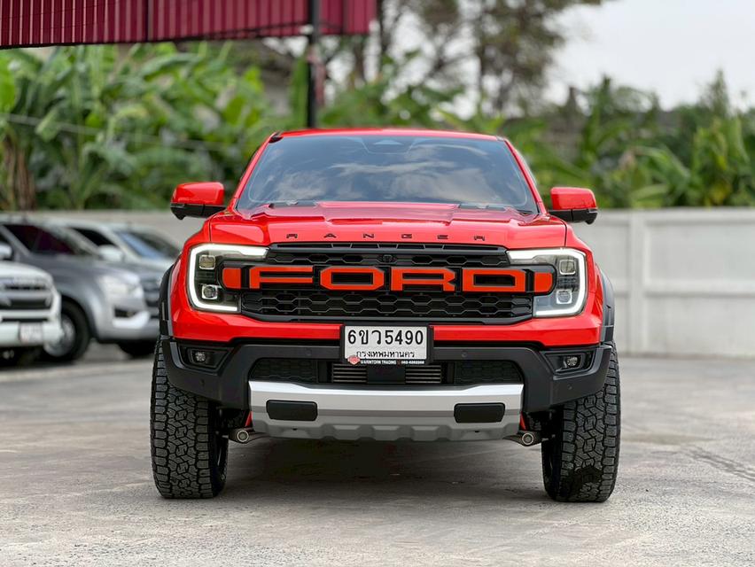 ปี 2025 FORD RANGER, 2.0 RAPTOR BI-TURBO 4WD โฉม DOUBLE CAB สีส้ม สวยจัดๆ รูปย่อยที่ 2