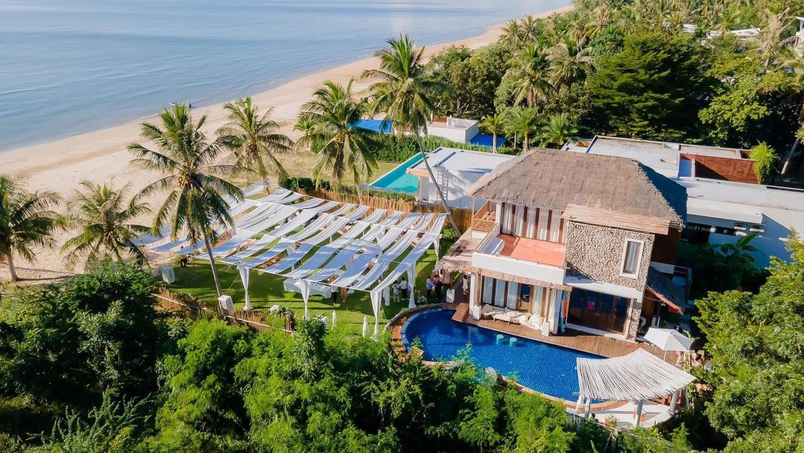 ขายหรือให้เช่า pool villa ติดทะเล บนที่ดินเนื้อที่ 2 ไร่ 20 ตรว. ชายทะเล ต.บ่อนอก กุยบุรี จ.ประจวบคีรีขันธ์ 1