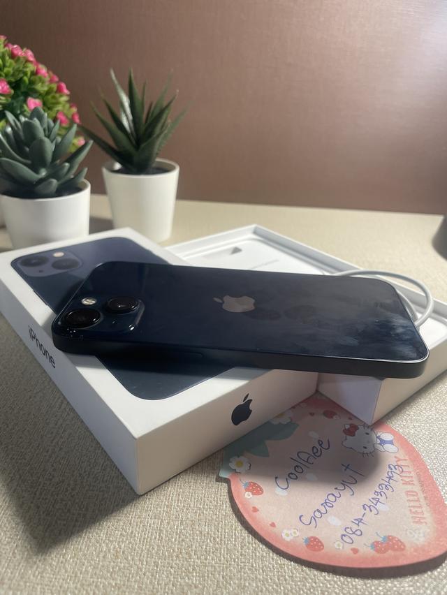 iPhone13 128GB ศูนย์ไทย ประกันเหลือมีนา70 แบต100% รูปที่ 5