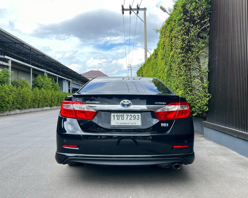 TOYOTA CAMRY 2.5 Hybrid DVD รถปี2013 จด14 สีดำ (แบตเตอรี่เปลี่ยนศูนย์มา 2 ปี) 2