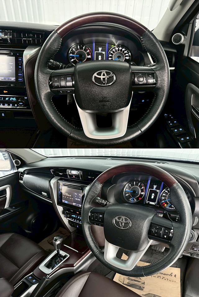 Fortuner2.4V(2WD) สีน้ำตาล รถบ้าน สภาพสวย 10