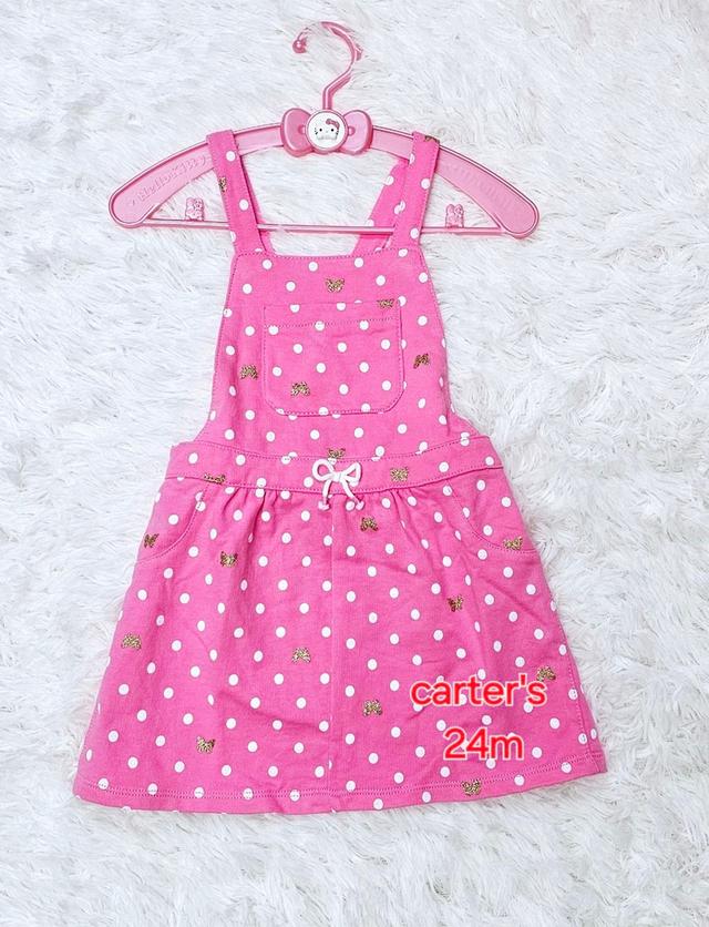 เสื้อผ้าเด็ก จั้มสูท เอี๊ยม แบรนด์ Carter's ไซส์ในภาพ ส่งต่อมือสอง สภาพใหม่ ไม่มีตำหนิ