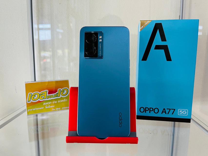Oppo A77 5G 128GB สี Ocean Blue 2