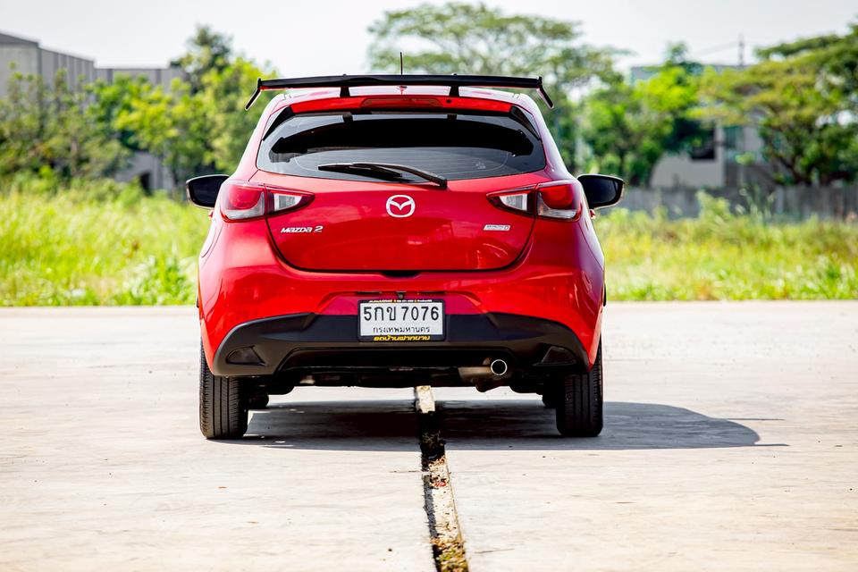 Mazda2 1.5 XD Highplus Sport ดีเซล รุ่นท๊อป ปี 2015 สีแดง รูปที่ 7