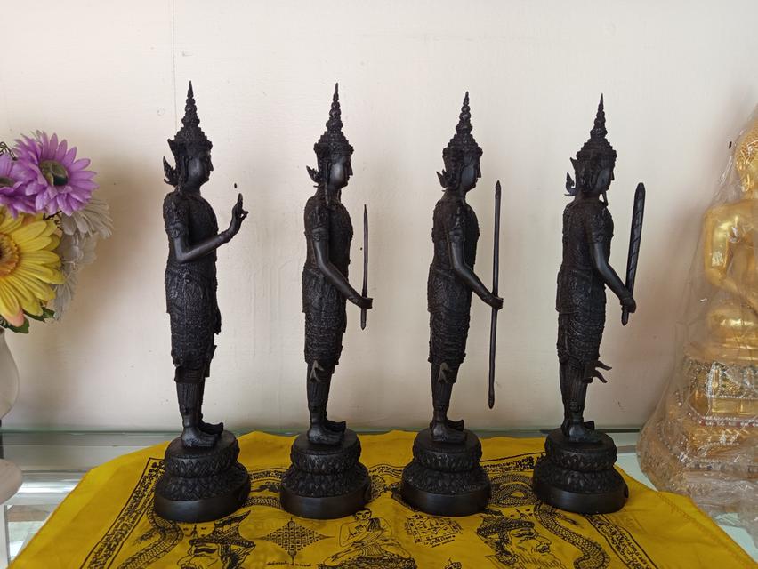 ท้าวจตุโลกบาลเนื้อทองเหลือง รูปย่อยที่ 3