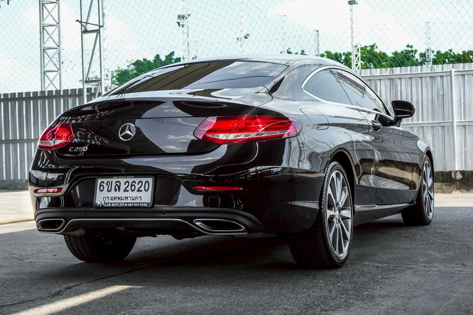 รหัสรถ CBL2620 Mercedes-Benz C250 2.0 Sport Coupe W205 AT 2018 รูปที่ 5