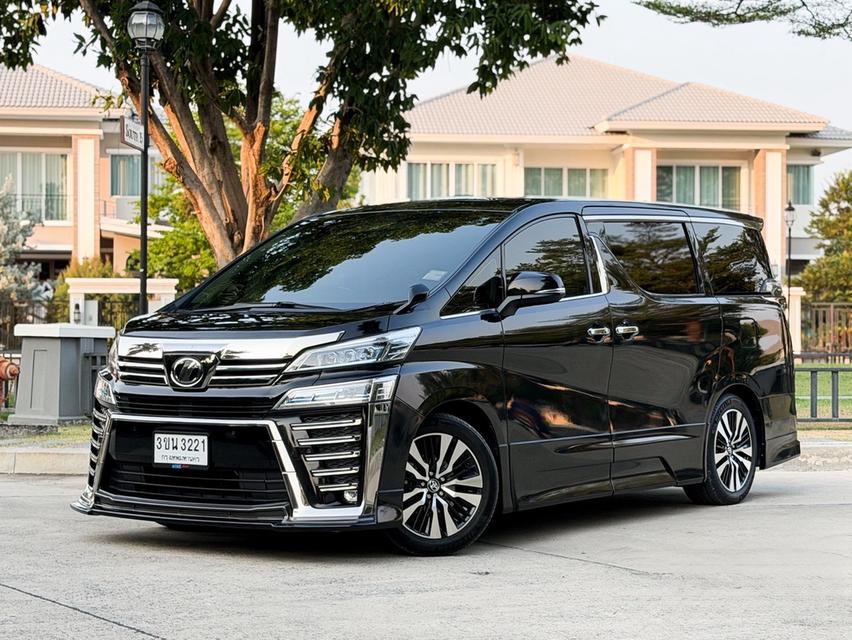 Toyota Vellfire 2.5 ZG Edition Full Option ปี 2018 (เบนซินล้วน) Minorchange ประวัติครบ เจ้าของเดียว