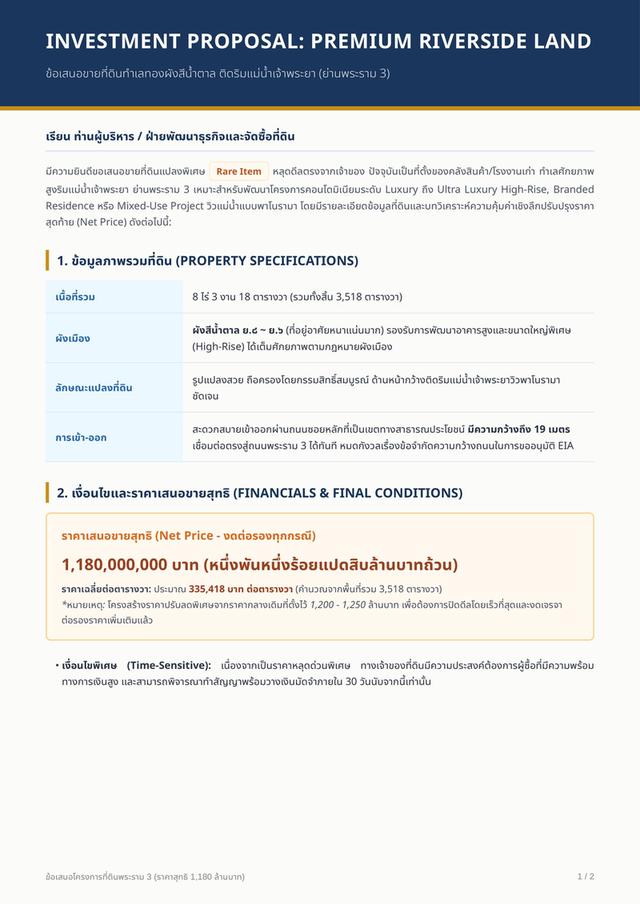 ขายที่ดินติดแม่น้ำเจ้าพระยาถนนพระราม 3 ที่ดินสวยมาก 12