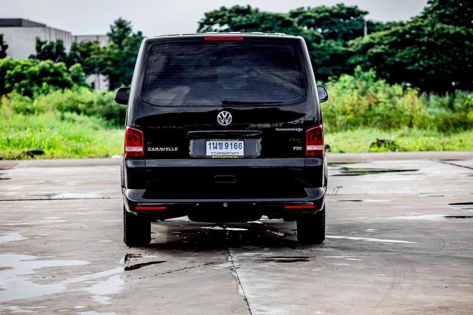 Volk Caravelle 2.0 BI TDI ปี 2014 สีดำ เครื่องดีเซล  6