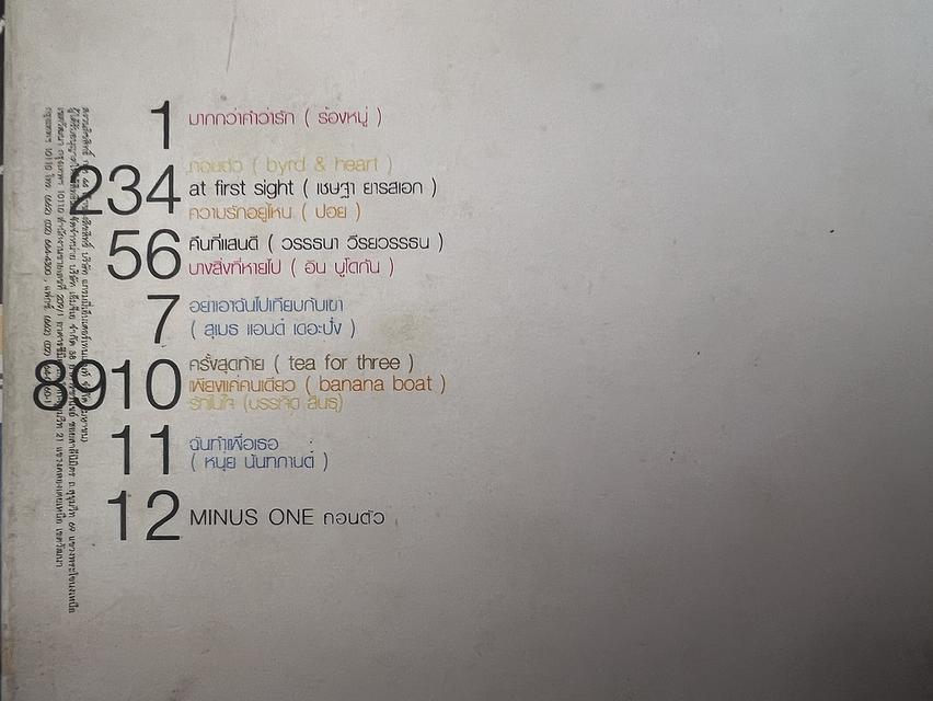ซีดีเพลงอัลบั้ม Meeting (มือสอง) รูปย่อยที่ 2
