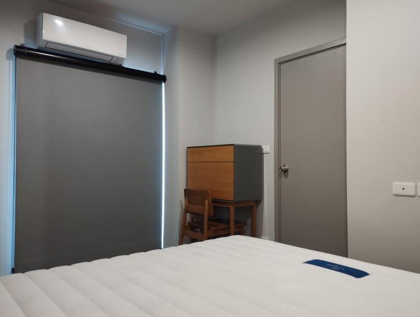 เจ้าของให้เช่า Ideo Ramkhamhaeng-Lamsali Station ห้องหน้ากว้าง ห้องมุม ผนังห้องนอนไม่ติดห้องอื่น ขนาด 1 ห้องนอน 34.69 ตรม. ชั้น 8 ระเบียงทิศตะวันตก วิ 7