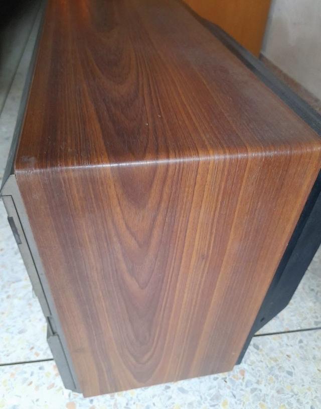 โทรทัศน์เก่าปี ยี่ห้อ Philips คลาสิค วินเทจลายไม้สวย รูปที่ 3