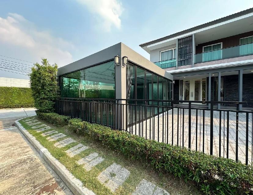 ให้เช่าบ้านเดี่ยว 2 ชั้น หมู่บ้าน เดอะแกรนด์ ปิ่นเกล้า บ้านสวยมาก / หลังใหญ่ 118 ตารางวา / แอร์ 9 เครื่อง 1