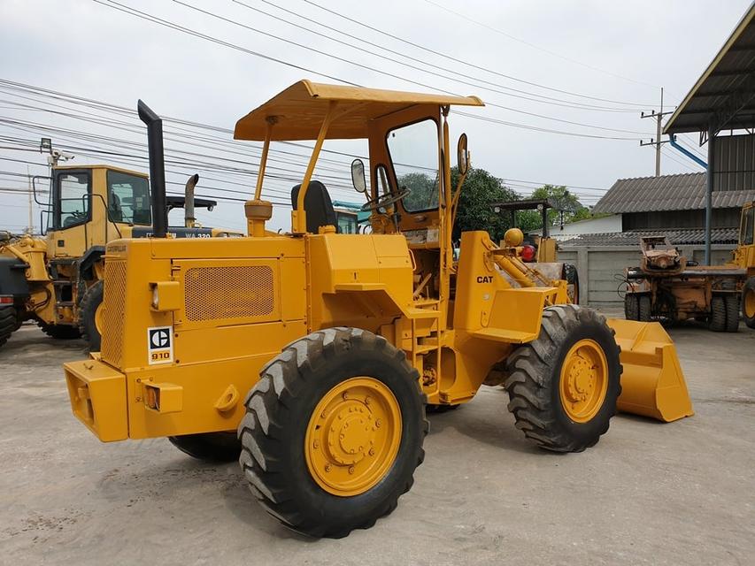 ขายรถตักล้อยาง ยี่ห้อ CATERPILLAR 910 บุ้งกี๋ 1.2 คิว 3