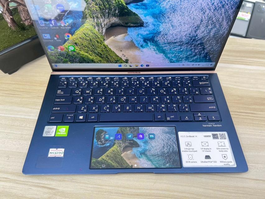 ASUS Zenbook 14 i7 Ram8/512GB ขายถูกและดีคุ้ม 2