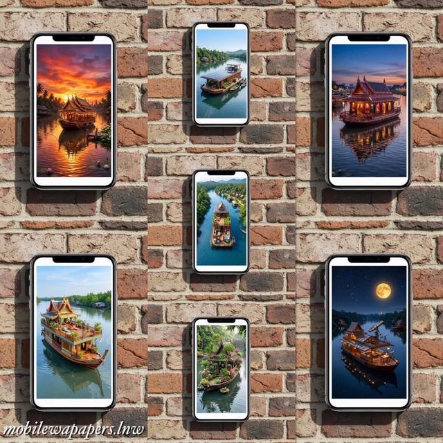 วอลเปเปอร์มือถือ วอลเปเปอร์โทรศัพท์ เรือไม้ วอลเปเปอร์มงคล Lucky Mobile Phone Wallpaper