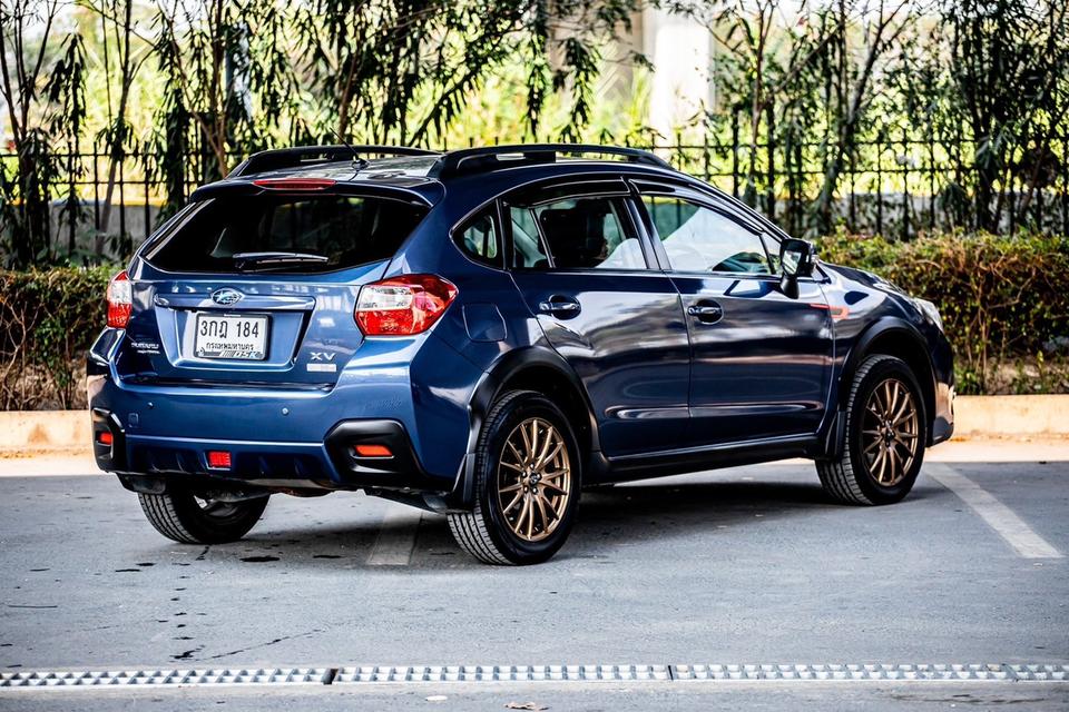 SUBARU XV 2.0iP ปี 2014 สีน้ำเงิน มือเดียวป้ายแดง แต่งครบสวยๆ