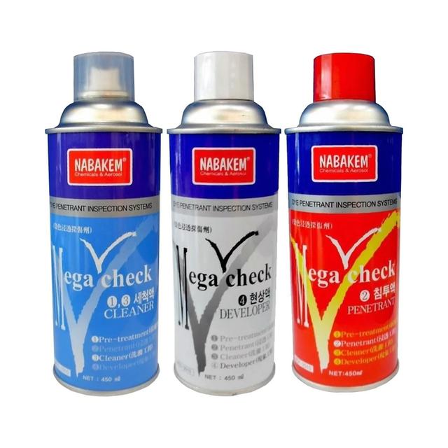 สเปรย์ทดสอบรอยร้าวของแนวเชื่อม รอยรั่วของชิ้นงานหรืออุปกรณ์