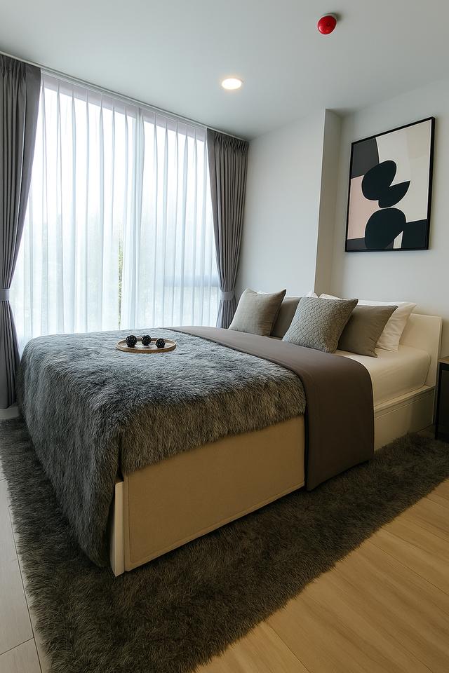 ลดสุดใจ ฟรีค่าโอน ฟรีเฟอร์นิเจอร์! ESQUE สุขุมวิท 101/1 คอนโด Low-Rise 24 ตร.ม. แต่งครบ พร้อมอยู่ เพียง 2.4 ล้าน! ใกล้ BTS ปุณณวิถี 7