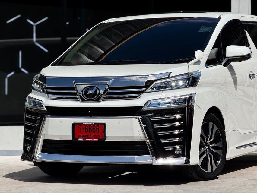 รหัสรถ MCA6666 2020 TOYOTA VELLFIRE 2.5 ZG EDITION TOP