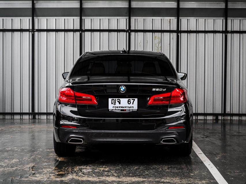 BMW Series5 520d M Sport ปี 2021 สีดำ เลขไมล์ 30,000 กิโล ( รับประกันเลขไมล์แท้ ) 5