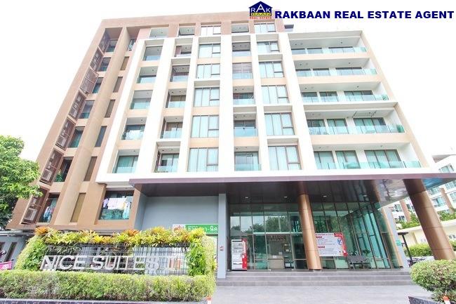 ขายด่วน คอนโด ไนซ์สวีทส์ Nice Suites สนามบินน้ำ เนื้อที่ 34.93 ตร.ม. 1ห้องนอน 1ห้องน้ำ ชั้น 3 หิ้วกระเป๋าเข้าอยู่ได้เลย 1