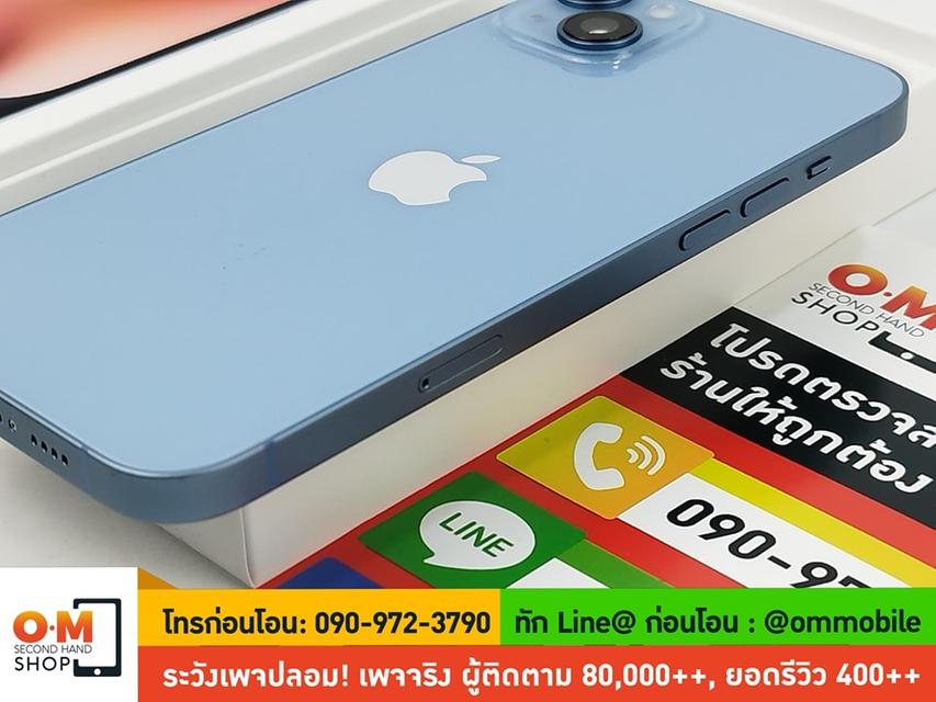 ขาย/แลก iPhone 14 Plus 128GB Blue ศูนย์ไทย สภาพสวยมาก สุขภาพแบต 100% แท้ ครบกล่อง เพียง 25,900 บาท 5