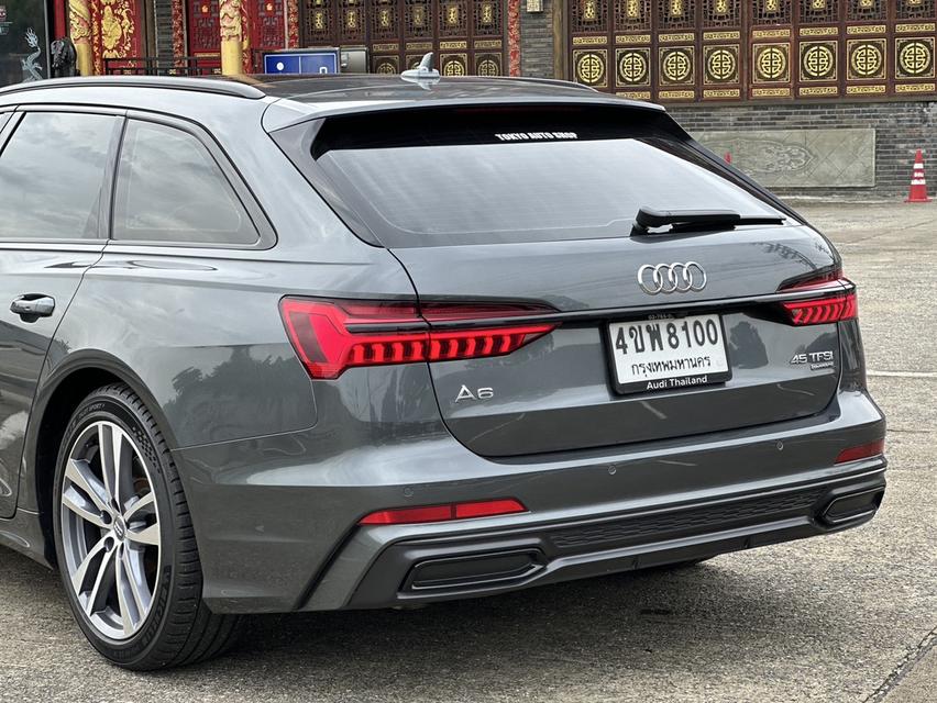 Audi A6 Avant 45 TFSI S-line Black Edition 2020 สีเทา 19
