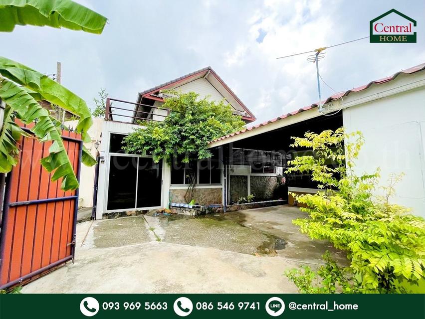 บ้านเดี่ยวพร้อมที่ดิน 80 ตร.วา ซอยวัดกู้ - ปากเกร็ด นนทบุรี 1