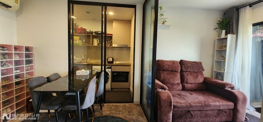 69010068 : ขายห้องชุดพักอาศัย แบบ 1 ห้องนอน พื้นที่ขนาด 36.12 ตรม. ASPIRE สุขุมวิท-อ่อนนุช คุ้มค่า น่าอยู่ กระเป๋าใบเดียวเข้าอยู่ได้เลย กู้ได้ 100% 4