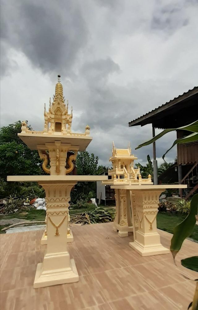 ขายศาลพระภูมิราคาถูก Spirit House ศาลโมเดิร์น ศาลเจ้าที่ตา-ยาย พระพรหมติดกระจก เจดีย์ โต๊ะหินอ่อนและรับซ่อมศาลและตกแต่งต่อเติมศาล อาจารย์ทำพิธีตั้งศาล 9