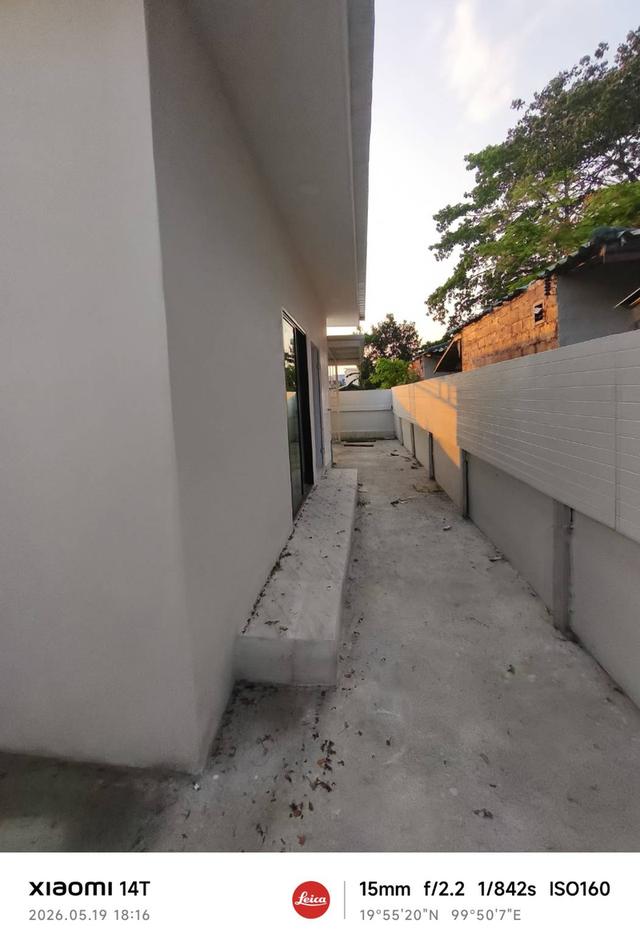 บ้านเดี่ยวสร้างใหม่พร้อมเข้าอยู่กลางเมืองเชียงรายทำเลไข่แดง 16