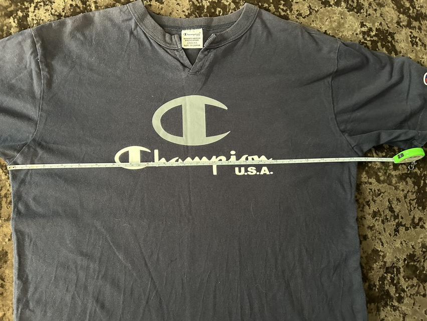 [เปิดขาย] 🏆 Vintage 90s Champion "V-Notch Split Neck" Big Logo [Japan Market] รูปที่ 9