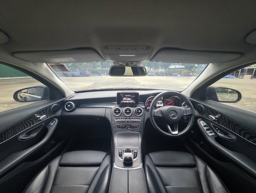 Mercedes-Benz C350e Avantgarde ปี 2018 สีดำ รถศูนย์ รถสวย พร้อมใช้งาน รูปที่ 13