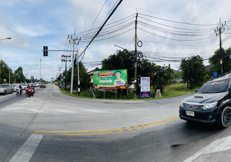 ที่ดินแปลงมุม ทำเลสวย สิงหนคร สงขลา 2 งาน 64.8 ตรว. ติดถนน 3 ด้าน 1