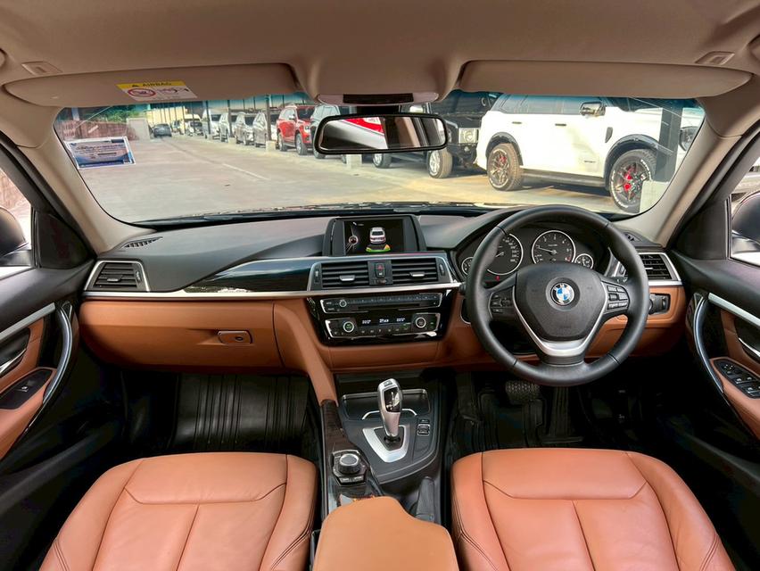 ปี 2016 BMW SERIES 3, 320d LUXURYโฉม F30 ปี12-20 สีดำ เกียร์ออโต้ เครื่องยนต์ดีเซล 5