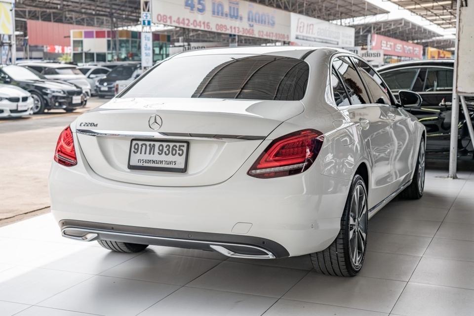 รหัสรถ NP9365 BENZ C220d AVANTGARDE 2019 8