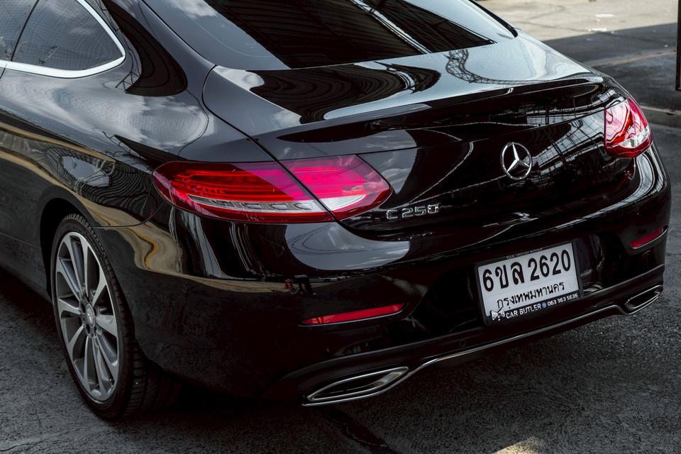 รหัสรถ CBL2620 Mercedes-Benz C250 2.0 Sport Coupe W205 AT 2018 รูปที่ 10