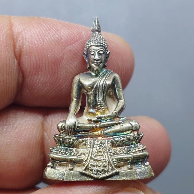 กริ่งพระศาสดา ญสส. รุ่นแรก วัดบวรนิเวศวิหาร ปี2534 เนื้อเงิน พร้อมตลับเดิมๆ สภาพสวย รูปย่อยที่ 3