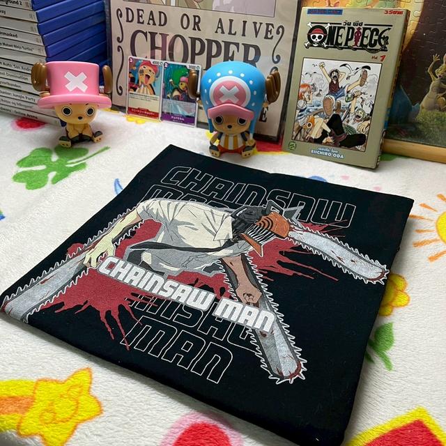 เสื้อยืดการ์ตูนอนิเมะมือสองวินเทจ