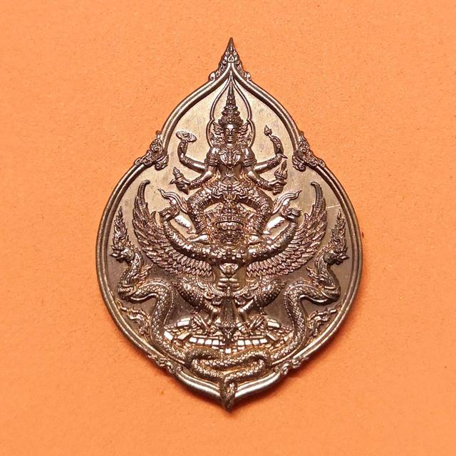 เหรียญ พระนารายณ์ทรงครุฑ มหาลาภ มหาบารมี วัดยายร่ม ปี 2567 เนื้อทองแดง สูง 3.8 เซน รูปที่ 4