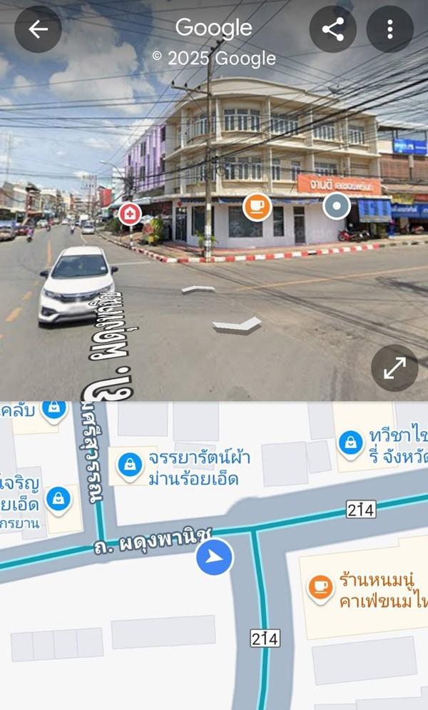 ขายด่วน ลดราคา อาคารพาณิชย์ 3 ชั้น อยู่หัวมุม ต.ในเมือง อ.เมืองร้อยเอ็ด ใกล้บึงพลาญชัย Tel. 0632897879 10