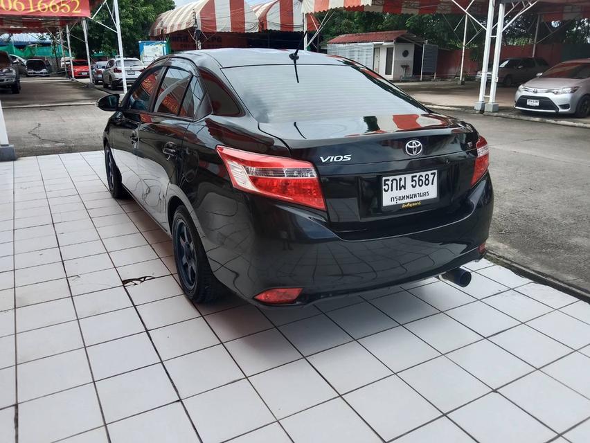 Toyota Vios 1.5E ปี 2016 ฝาขาว รถบอดี้สวยไม่มีชนหนัก ไมล์ 150,XXX ไม่เคยแก๊ส