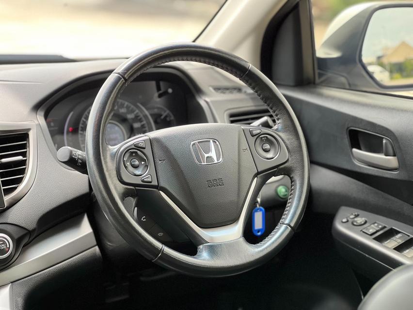 รหัสรถ JRS5640 ถูกมากๆ กับ HONDA CR-V (4WD) 2013 สีขาว 10